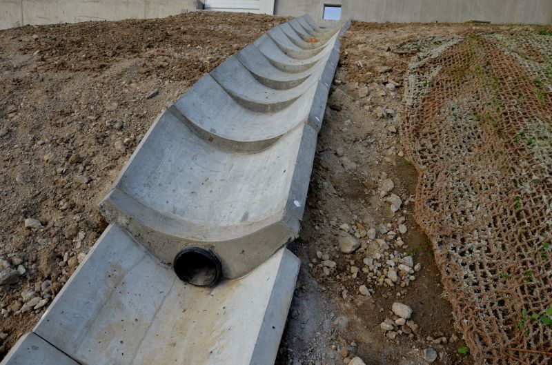 Completed Drainage System