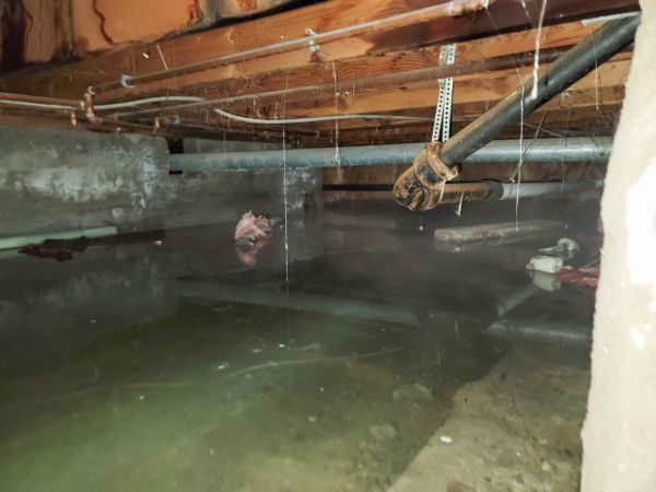 Cost of Crawlspace Drainage in Falls Church